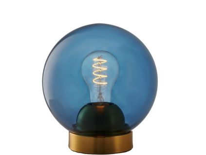 Skleněná stolní lampa Bubbles