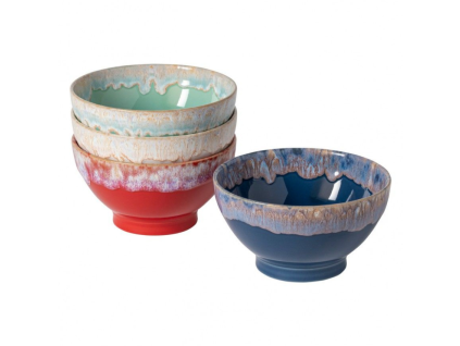 Sada čtyř barevných misek COSTA NOVA LATTE BOWLS 15 cm