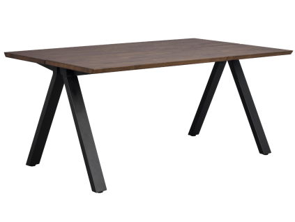 Hnědý dubový jídelní stůl ROWICO CARRADALE 170 x 100 cm