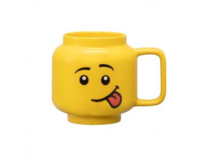 Žlutý keramický hrnek LEGO® Silly 255 ml
