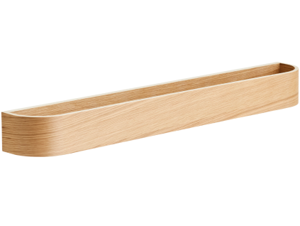 Přírodní dubový nástěnný věšák AUDO EPOCH 79 cm