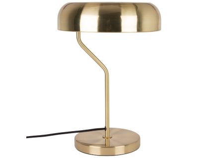 Zlatá stolní lampa DUTCHBONE Eclipse