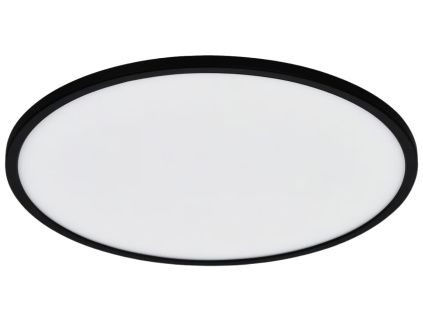 Černé kovové stropní LED světlo Oja 60 Smart 60 cm