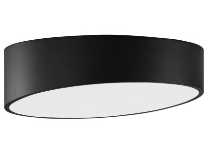 Černé kovové stropní LED světlo Nova Luce Maggio 50 cm