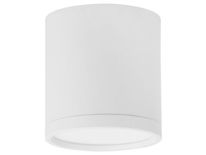 Bílé kovové stropní LED světlo Nova Luce Garf 7 cm