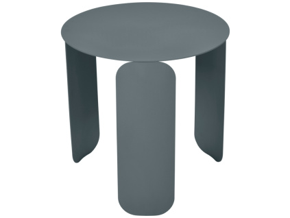 Šedý kovový zahradní odkládací stolek Fermob Bebop 45 cm