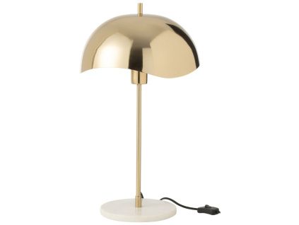 Zlatá stolní lampa J-line Wattag