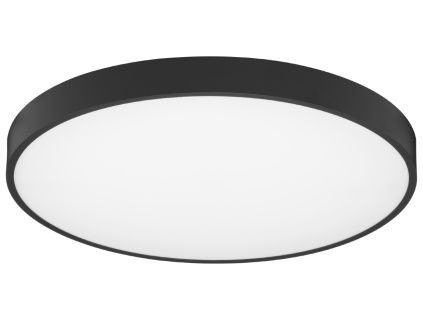 Černé kovové stropní LED světlo Nova Luce Perfect 60 cm