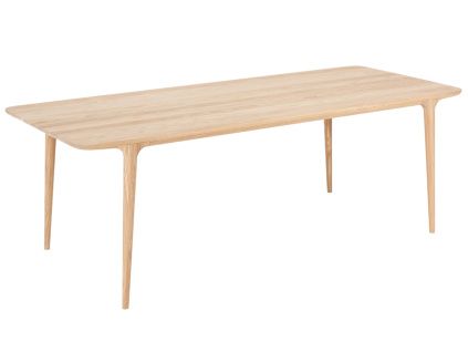 Dubový jídelní stůl Fawn 200 x 90 cm