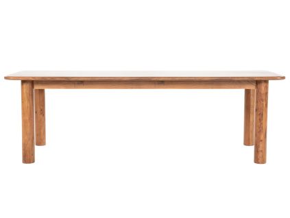Hnědý dřevěný jídelní stůl Julian 280 x 100 cm