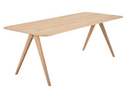Dubový jídelní stůl Ava 180 x 90 cm