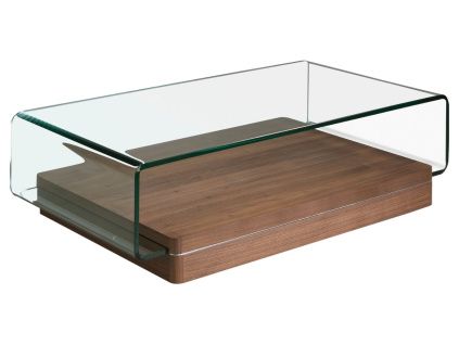Skleněný konferenční stolek Angel Cerdá No. 2004, 120 x 70 cm