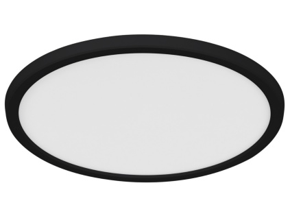 Černé plastové stropní LED světlo Oja Smart 29 cm
