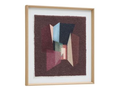Abstraktní obraz Kave Home Veluni II. 60 x 60 cm