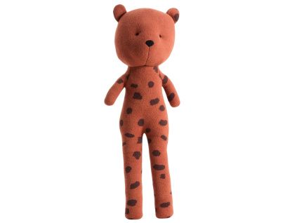 Oranžová bavlněná hračka kave home Tandani 57 cm