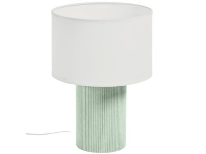 Zelená stolní lampa kave home Bianella 29 cm