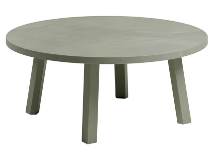 Zelený nízký zahradní stolek Maximo Tavolino 70 cm
