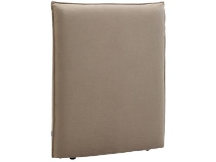 Béžové čalouněné čelo k posteli kave home Jaira 90 cm