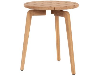 Dřevěný zahradní stolek Bizzotto Tamires ⌀47 cm