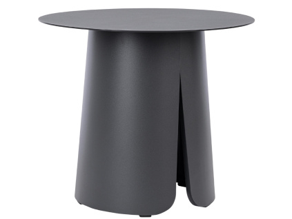 Šedý zahradní stolek Bizzotto Bryan Ø45 cm