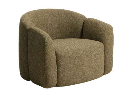 Zelené čalouněné křeslo Kave Home Corvena 98 cm