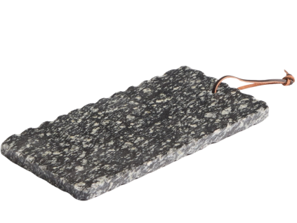 Šedé kamenné servírovací prkénko Kave Home Arlena 31 x 15 cm
