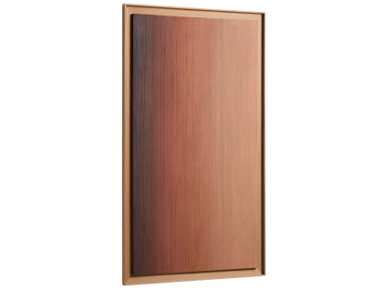 Oranžový abstraktní obraz Kave Home Breon 85 x 150 cm