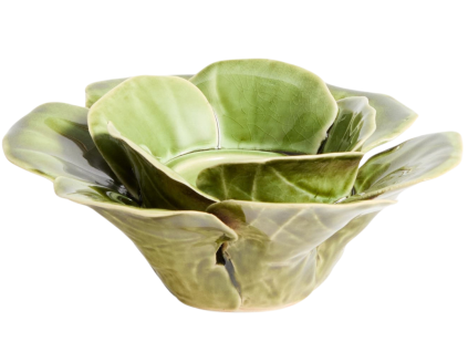 Světle zelený svícen Kave Home Ederia Ø20cm