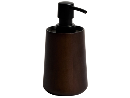 Hnědý dřevěný dávkovač mýdla Kave Home Eide