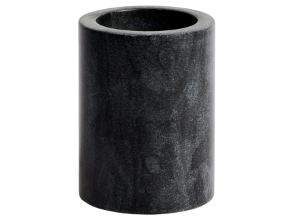 Šedý mramorový kelímek na kartáčky Kave Home Mavon