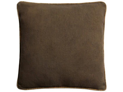 Zelený bavlněný povlak na polštář Kave Home Rivon 45 x 45 cm