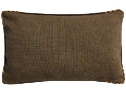 Zelený bavlněný povlak na polštář Rivon 50 x 30 cm