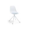Světle modrý látkový podsedák Kave Home Silke 35 cm