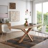 Dubový jídelní stůl Kave Home Argo 180 x 100 cm s přírodní kovovou podnoží -fv-interier-25