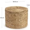 Přírodní koš na prádlo Kave Home Yessira  45 cm
