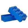 Tmavě modrý úložný box LEGO® Smart 25 x 50 cm