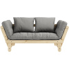 Šedá dvoumístná rozkládací pohovka Karup Design Beat 162 cm