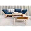 Tmavě béžová dvoumístná rozkládací pohovka Karup Design Bebop 174 cm