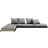 Šedá trojmístná rozkládací pohovka Karup Design Chico 200 cm