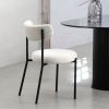 Bílá čalouněná židle Unique Furniture Gimli -fv-interier-25