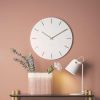 Bílo zlaté nástěnné hodiny Torguen 45 cm -fv-interier-25