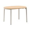 Dubový rozkládací jídelní stůl Kave Home Montuiri 120-200 x 90 cm