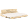 Bílá dvoumístná rozkládací pohovka Karup Design Base 196 cm