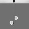 Opálově bílé skleněné závěsné LED světlo Nova Luce Nuvole 28,5 cm -fv-interier-25