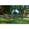 Hnědá kovová lavice Fermob Louisiane 200 cm -fv-interier-25