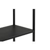 Černý kovový regál Hypper 150x75 cm -fv-interier-25