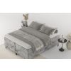 Šedá čalouněná postel boxspring ARAYA 160 x 200 cm -fv-interier-25