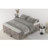 Hnědá čalouněná postel boxspring ARAYA 200 x 200 cm -fv-interier-25
