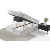 Světle šedá čalouněná postel boxspring FREJA 140 x 200 cm -fv-interier-25