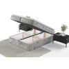 Šedá čalouněná postel boxspring FREJA 160 x 200 cm -fv-interier-25